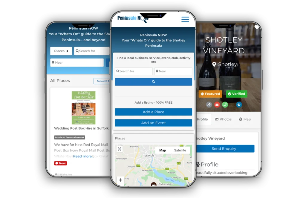 Peninsula Web Solutions 2 mobiles
